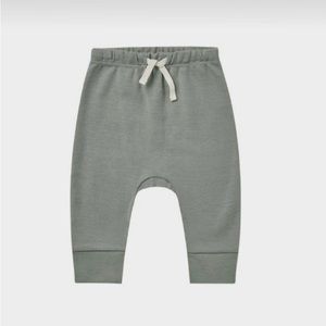 Quincy Mae | Sea Green Organic Drawstring Pant